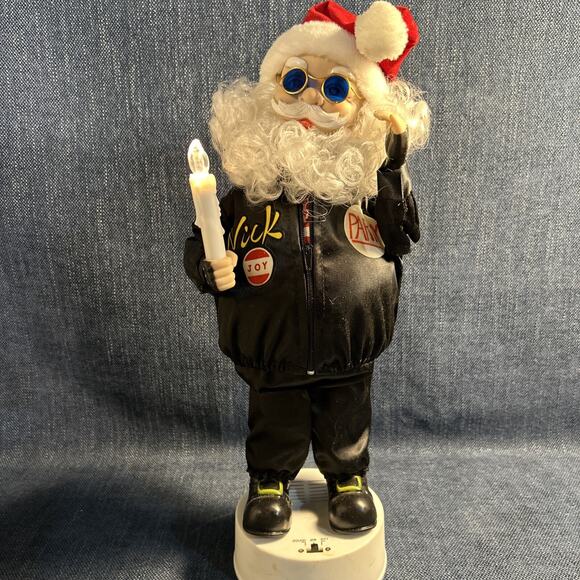 Telco Motionettes of Christmas Cool Nick Santa Claus Lights Sound And Motion - Picture 2 of 16